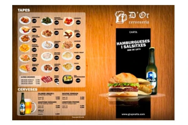 <!--:es-->Imagine Creative Ideas diseña la nueva carta de hamburguesas de la Cerveseria d’Or<!--:-->