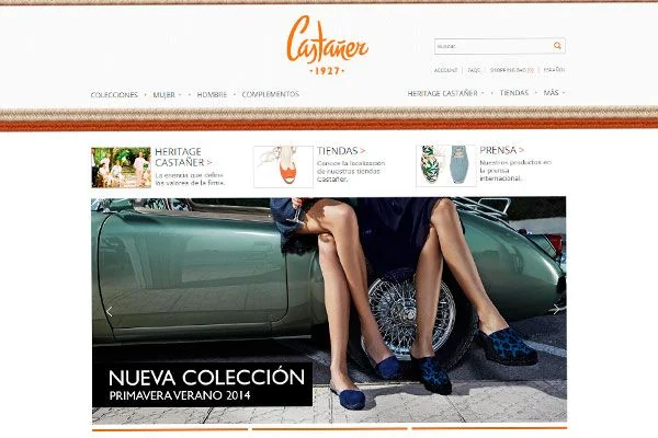 Castañer presenta su nueva tienda online