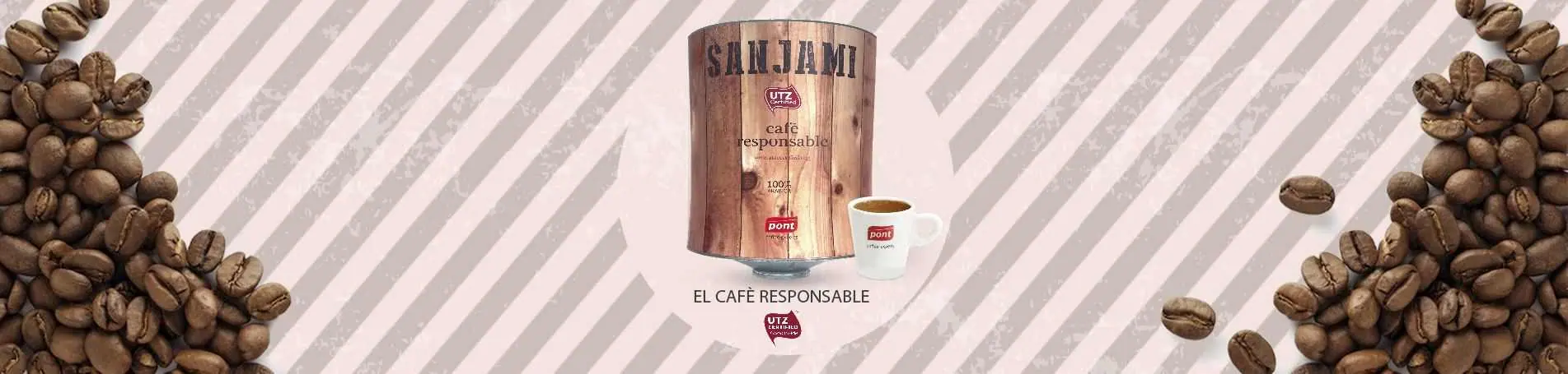 Nueva identidad para el café Sanjami de Cafès Pont