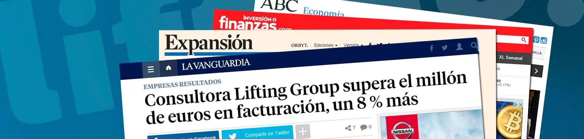 Lifting Group en los medios