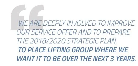 /></p>
<p>Right in line with this is the work we are deeply involved to improve our service offer and to prepare the 2018/2020 Strategic Plan, to place Lifting Group where we want it to be over the next 3 years. Just now, when next June Lifting Group celebrates its 10th birthday…<strong> it’s time to take internal strategic positions and to propose challenges, objectives, changes… </strong>Just like we do and propose with our clients to carry on advancing, growing, improving…</p>
<p>We’re on the right track and we want to set ourselves important challenges in terms of improving the services we offer, strengthen service areas that we are currently starting to develop, incorporate new profiles in Lifting Group to help us to consolidate these advances, and grow in what are some key areas for us. <strong>We’re a young, motivated team, with capacities, and, what is most important for us… With a lot of potential!</strong></p>
<p>Besides, this month <strong>we presented the Google Premier Partners Awards</strong> (awards covering different categories only for Google Premier Partners and which are global in scope, although we’ll find out how we stand in the EMEA competition). We’ll have more news and September and we hope that it’s positive since we’re participating in the case of a client that perfectly reflects just what we’re capable of. We’ve been working with them for 6 years, and they have gone from 0.1 M € turnover to 30 M € (forecast for 2017) in the Digital Channel.</p>
<p><strong>OUR CLIENTS, OUR SUCCESS</strong></p>
                                  </article>
                        <div class=